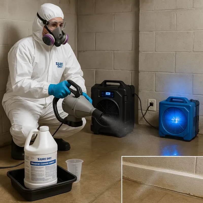 Sanitization and Odor Removal process in Canyonville, OR